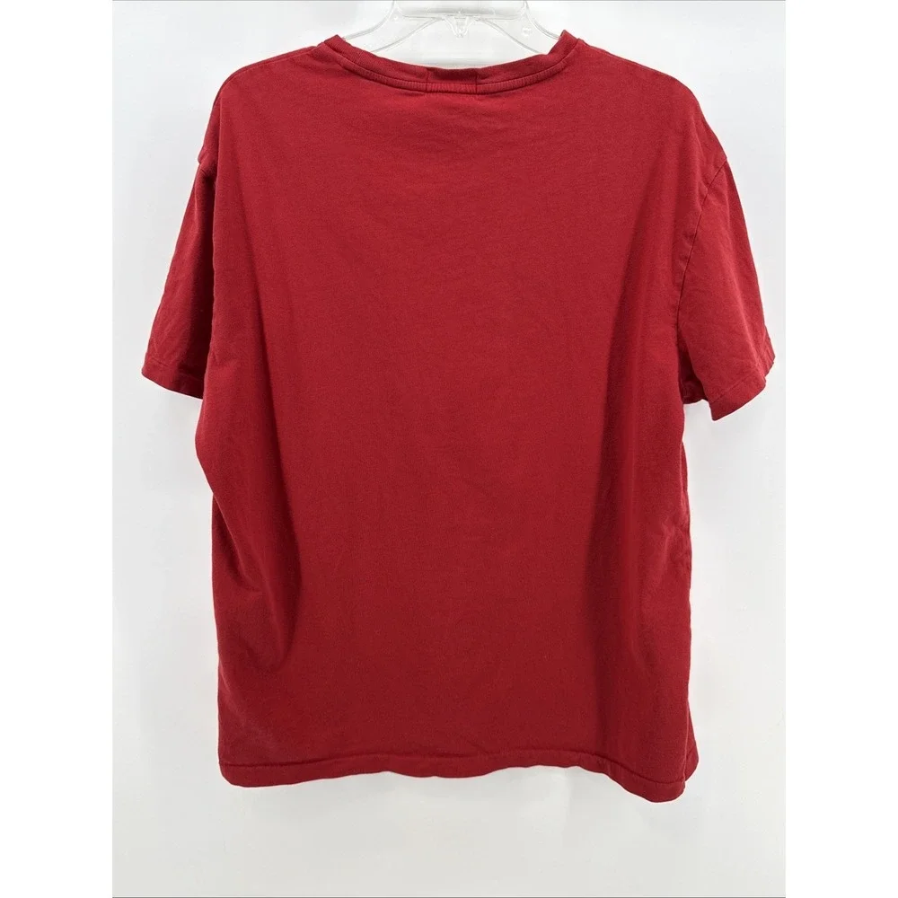 Polo Ralph Lauren Men's Red Box Logo Graphic‎ Crew-Neck T-Shirt Sz L